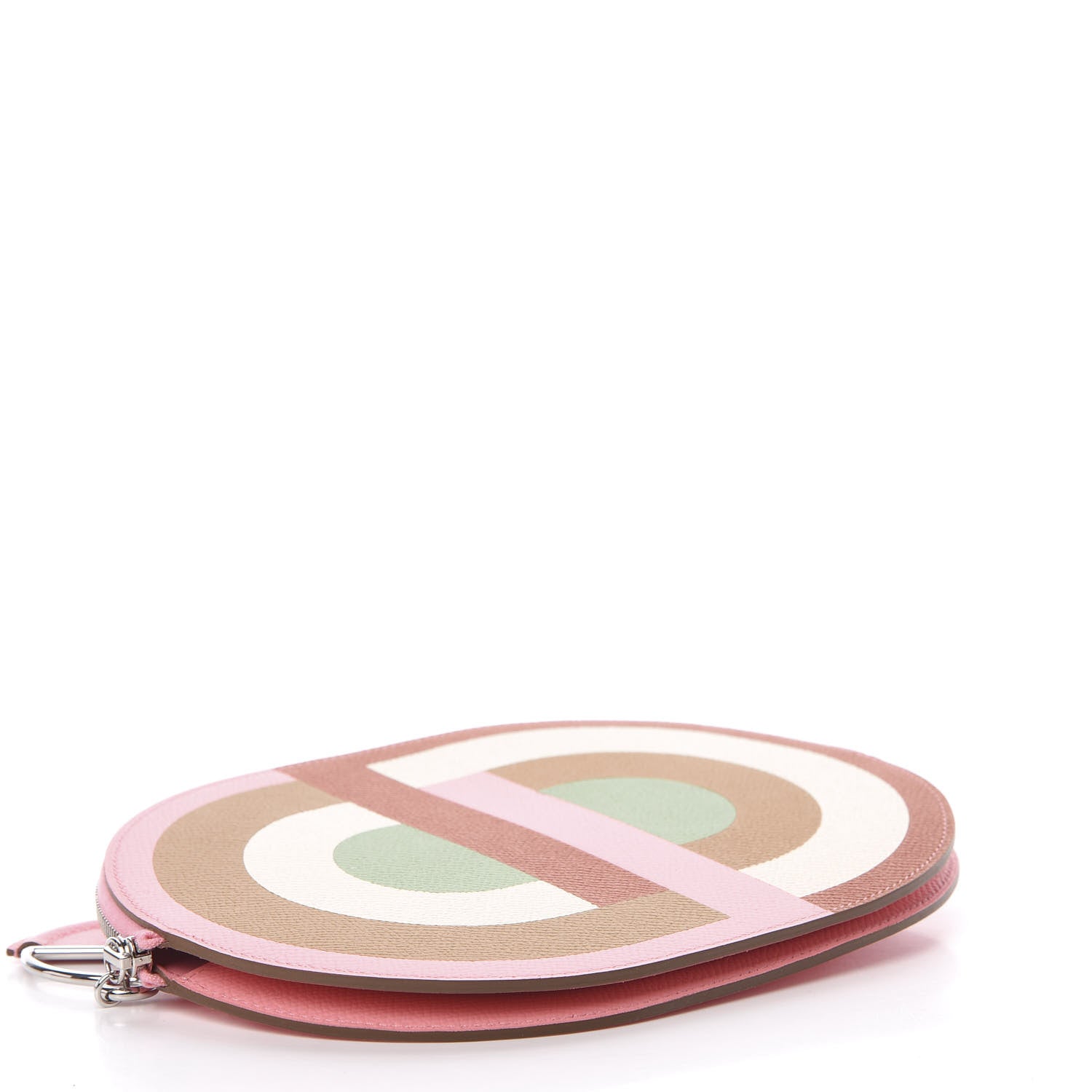 Hermes Epsom In-The-Loop-To-Go Pochette Rose Confetti Terre Battue Sesame Nata Vert Criquet 3 of 7