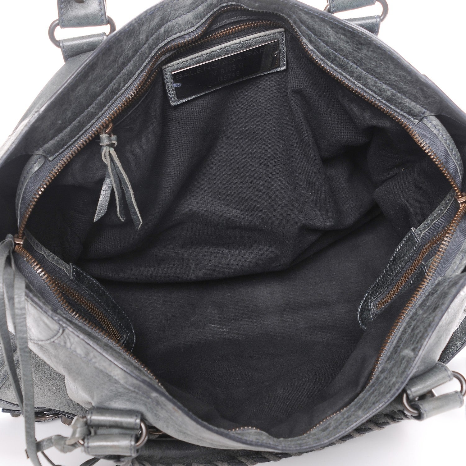 Balenciaga Agneau Classic Hardware City Anthracite 6 of 12