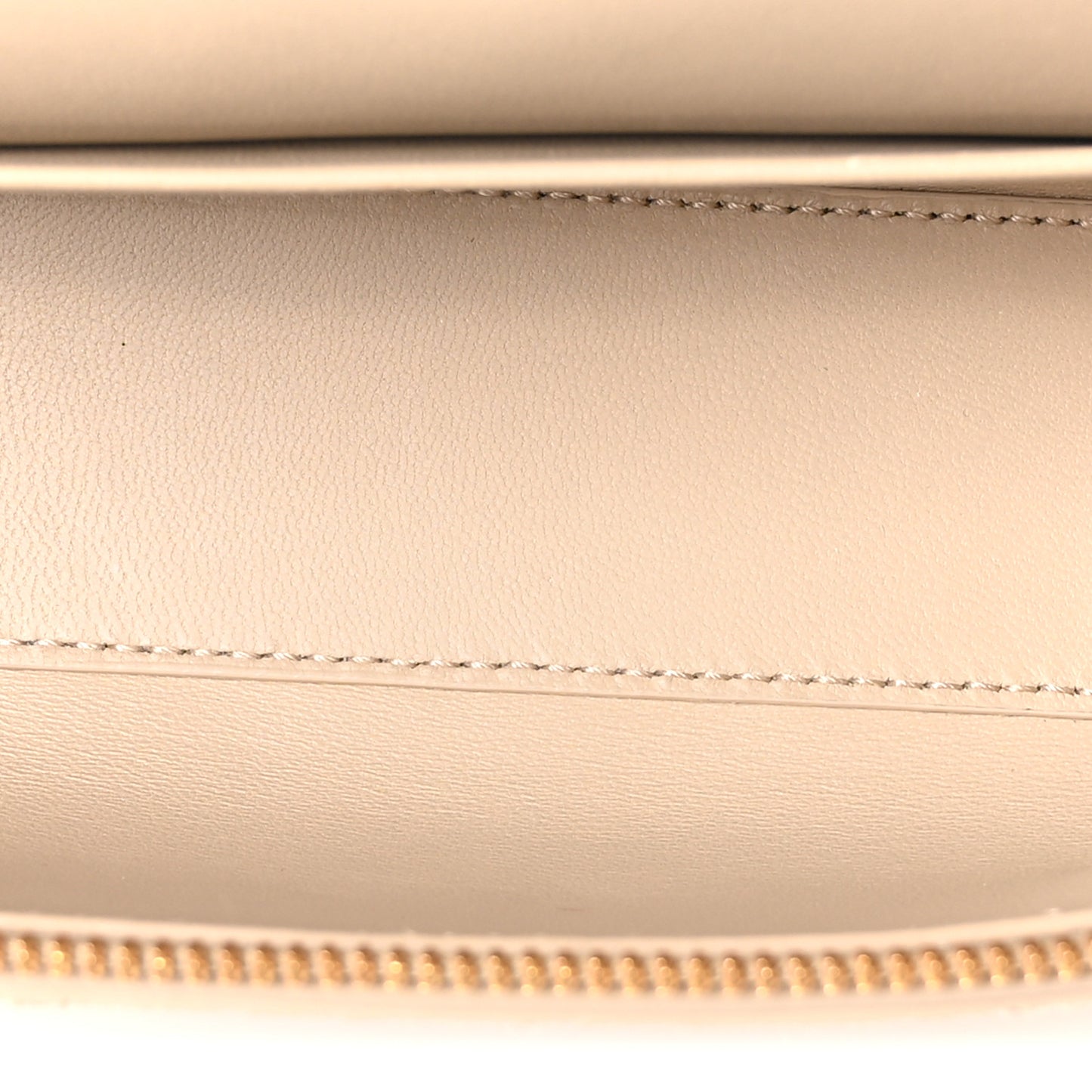 Suede Intrecciato Bang Bang Vanity Case Ecru