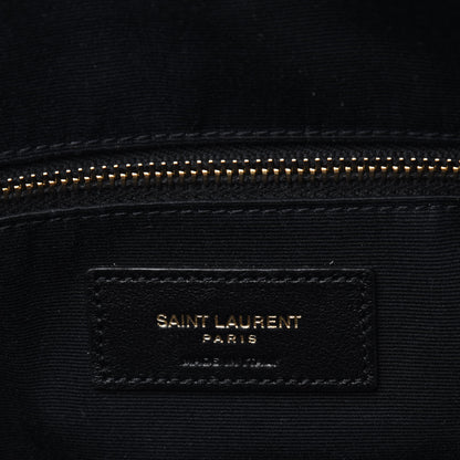 Saint Laurent Calfskin Matelasse Joan Camera Bag Black 5 of 14