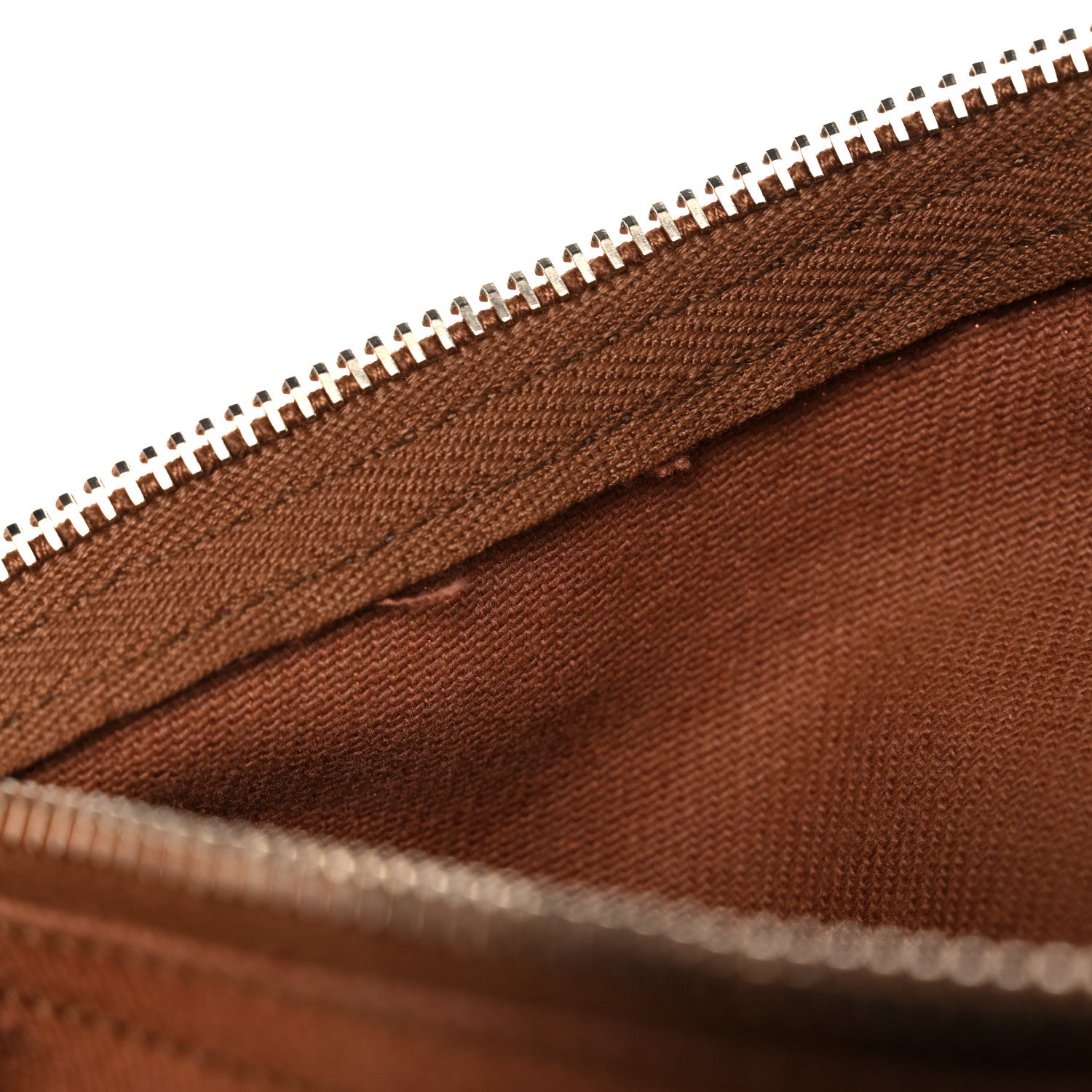 Saint Laurent Calfskin Canvas Medium Muse Two Brown 15 of 23