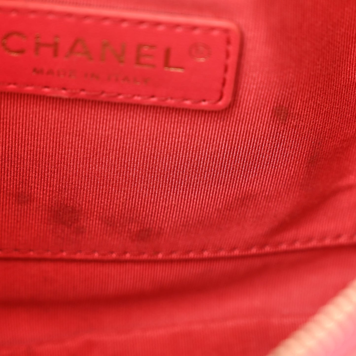 Crumpled Glazed Lambskin Quilted Waist Bag Fanny Pack Pink