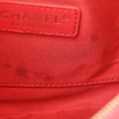 Chanel Crumpled Glazed Lambskin Quilted Waist Bag Fanny Pack Pink 8 of 11