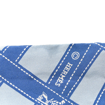 Hermes Silk Bolduc Twilly Bleu 4 of 6