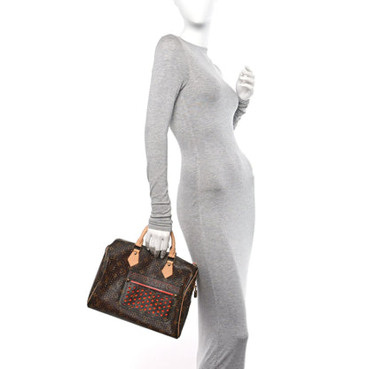 Louis Vuitton Monogram Perforated Speedy 30 Orange 2 of 9