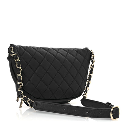 Chanel Caviar Quilted Business Affinity Waist Belt Bag Navy 3 of 10