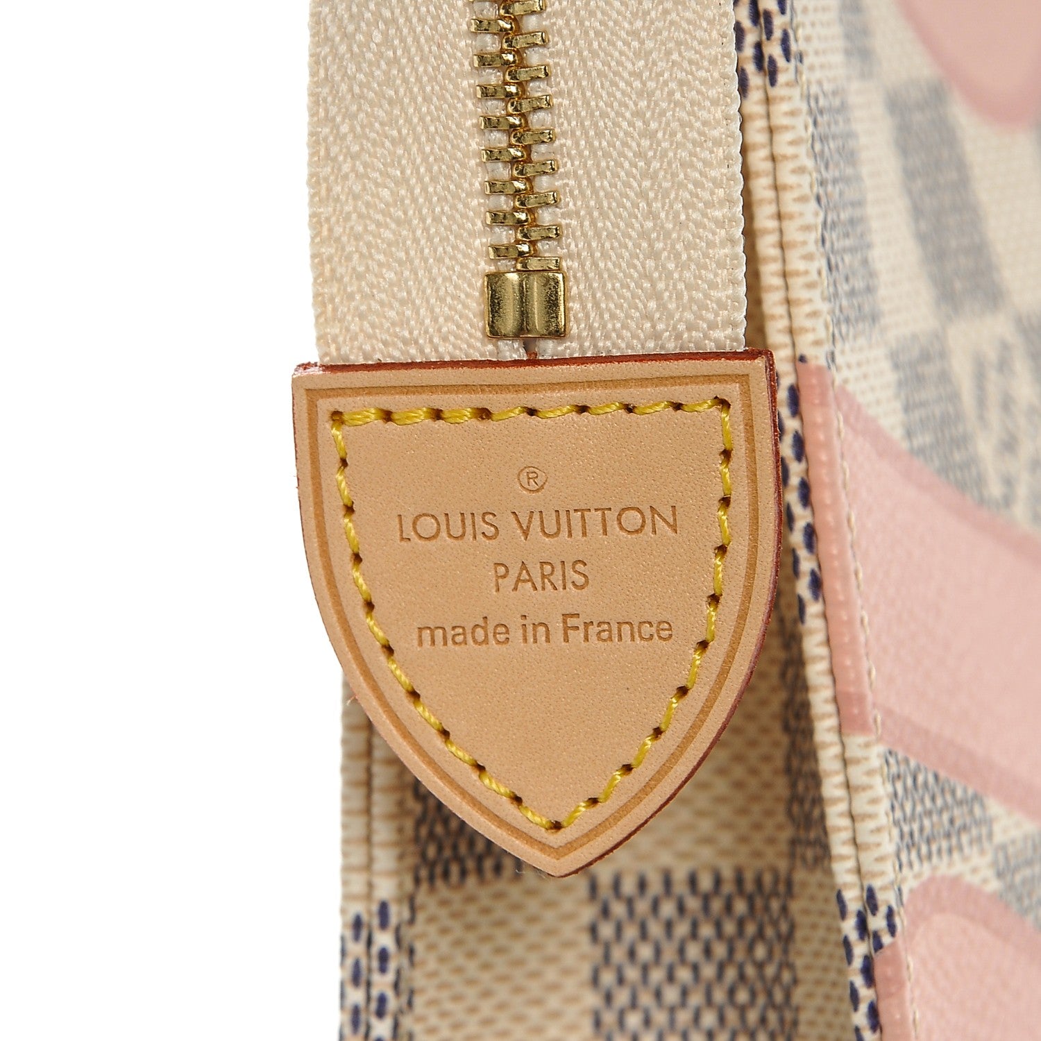 Louis Vuitton Damier Azur Tahitienne Toiletry Pouch 26 6 of 6