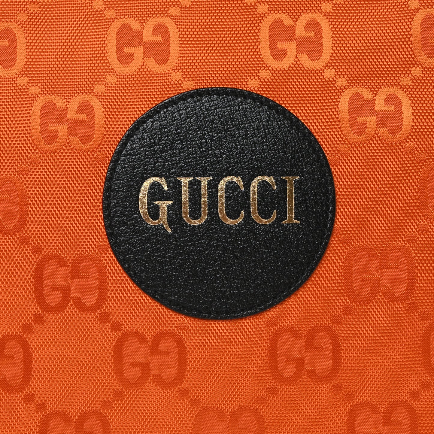 Econyl Nylon Monogram Off The Grid Long Tote Bag Carrot Orange Black
