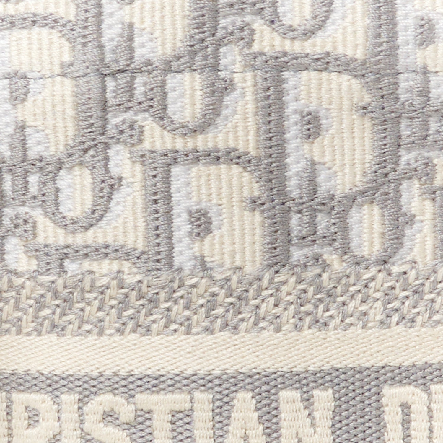 Christian Dior Oblique Mini Book Tote Phone Bag Grey 9 of 11