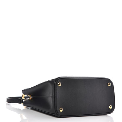 Prada Saffiano Small Galleria Double Zip Tote Black 5 of 10