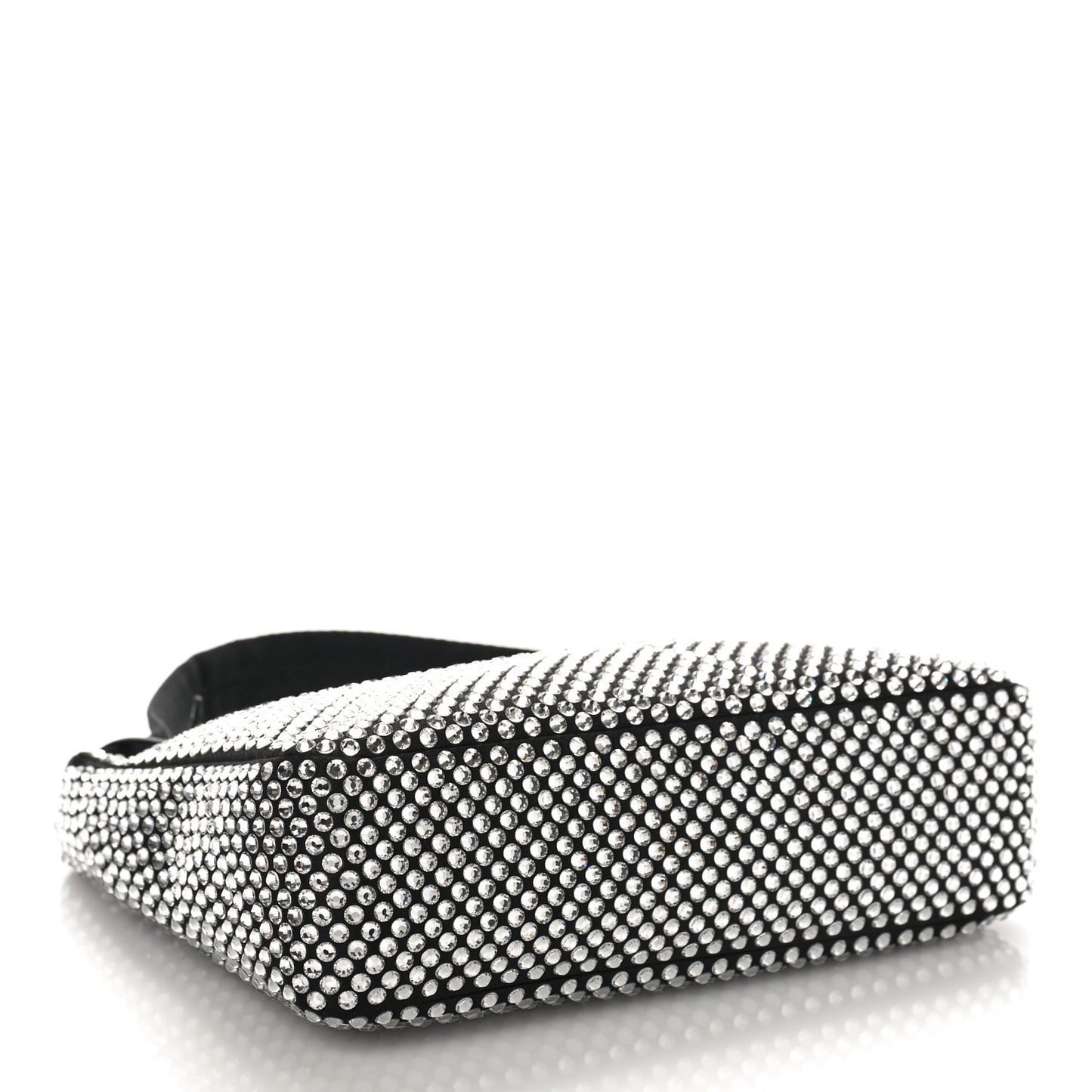 Satin Crystal Mini Re-Edition 2000 Bag Cristal