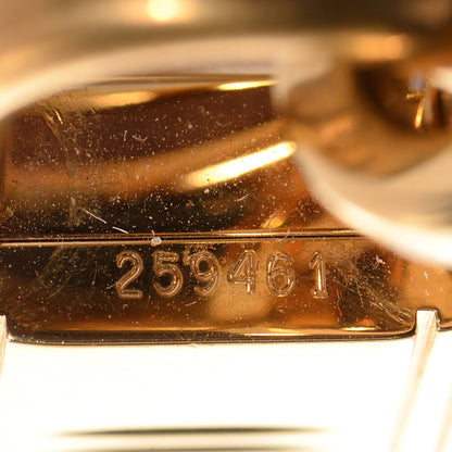 Hermes Stainless Steel Courchevel 20mm Kelly Cadena Quartz Watch Gold 6 of 7