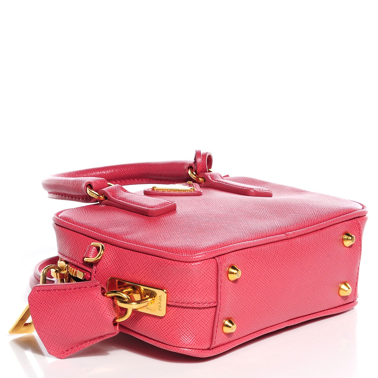 Prada Saffiano Lux Mini Crossbody Bag Tamaris 4 of 10