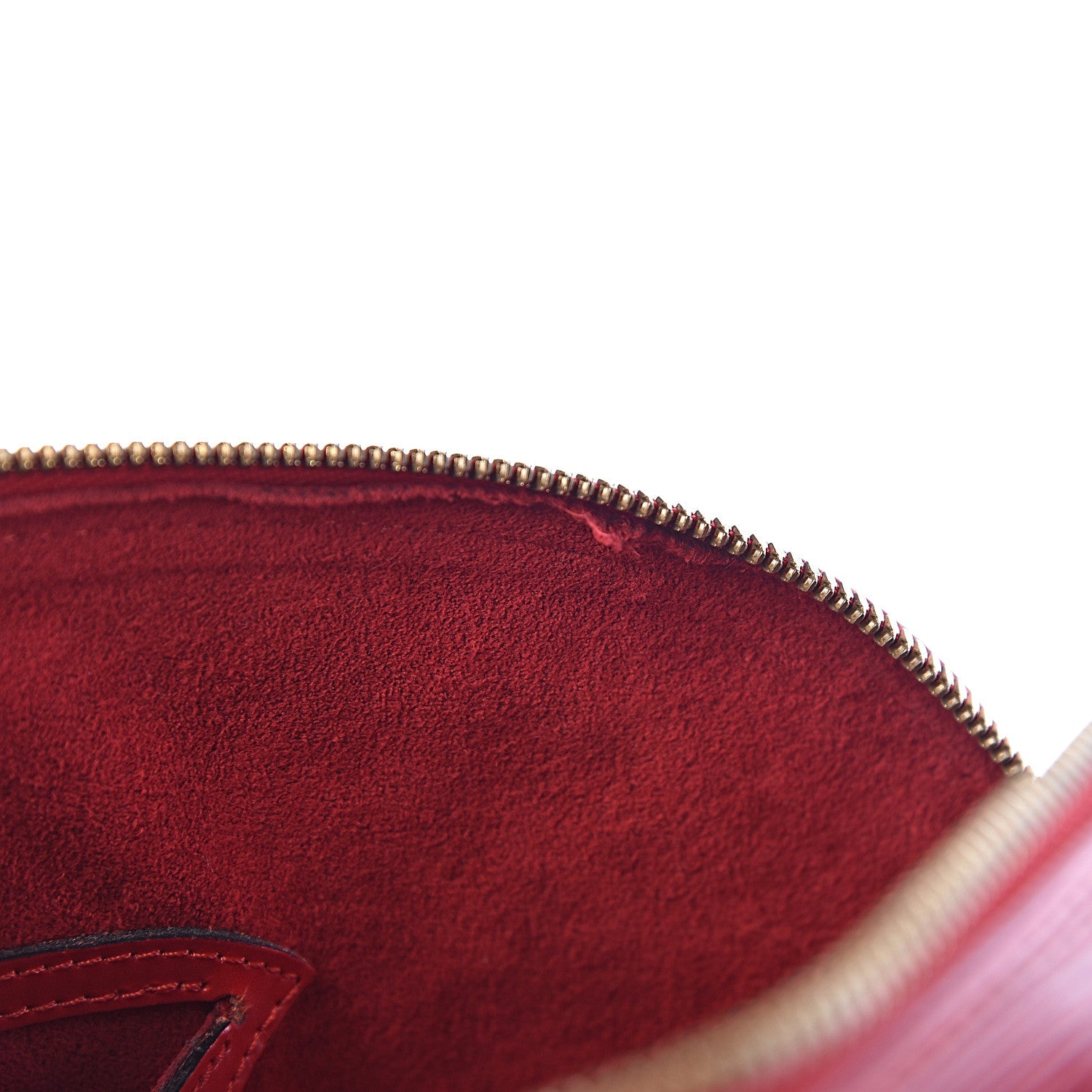 Louis Vuitton Epi Alma PM Castillan Red 7 of 13