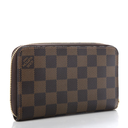 Louis Vuitton Damier Ebene Compact Zippy Wallet 3 of 9