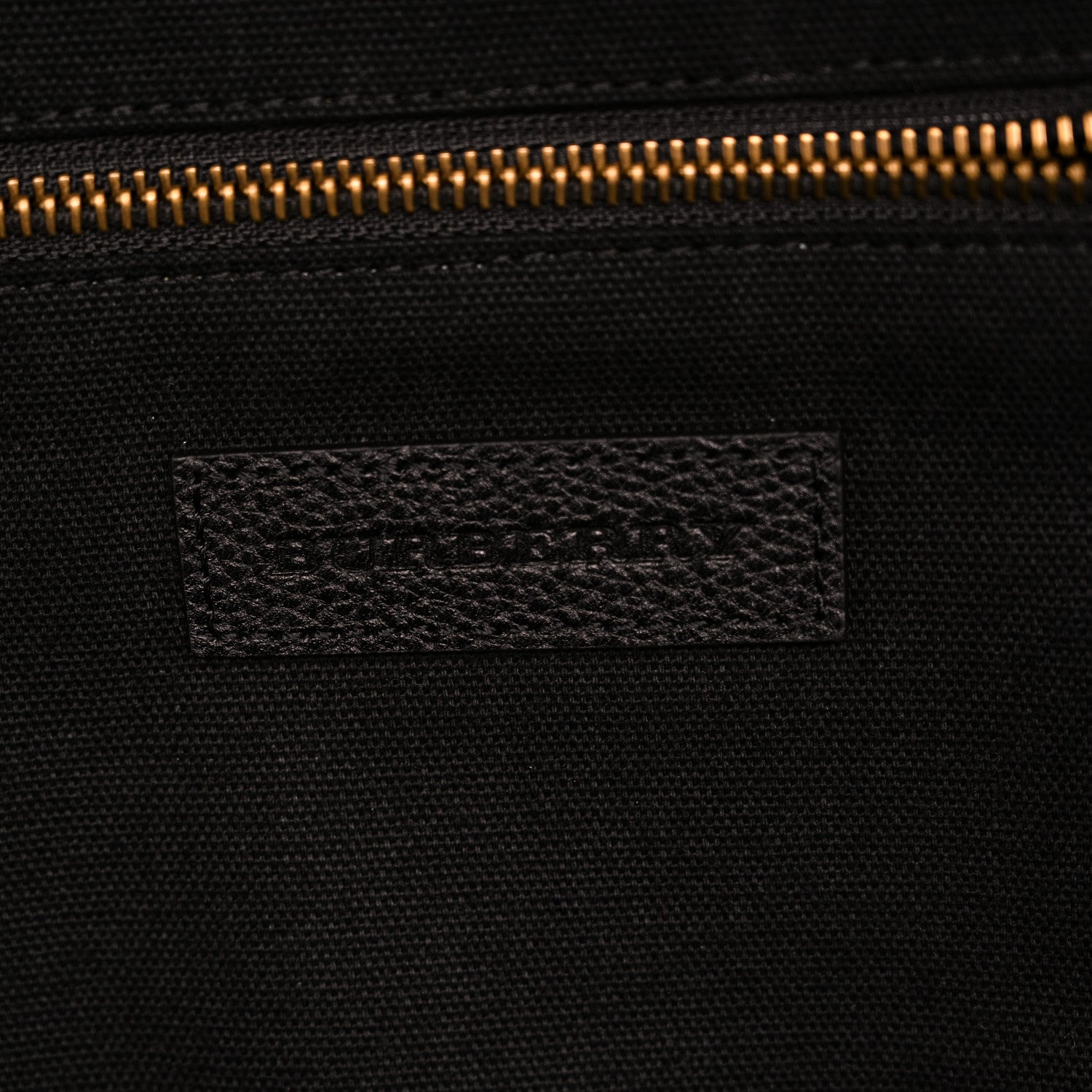 Burberry Mega Check Calfskin Abbeydale Simple Backpack Black Camel 6 of 10