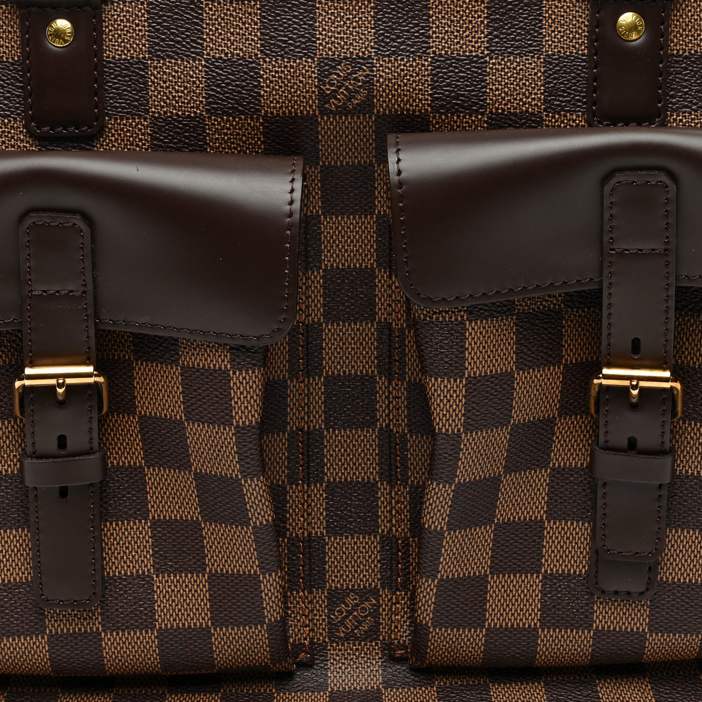 LOUIS VUITTON Damier Ebene Manosque GM