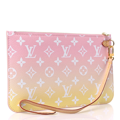 Louis Vuitton Monogram By The Pool Neverfull MM Pochette Light Pink 2 of 6