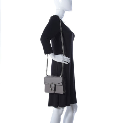 Gucci Calfskin Mini Dionysus Shoulder Bag Dusty Grey 2 of 13