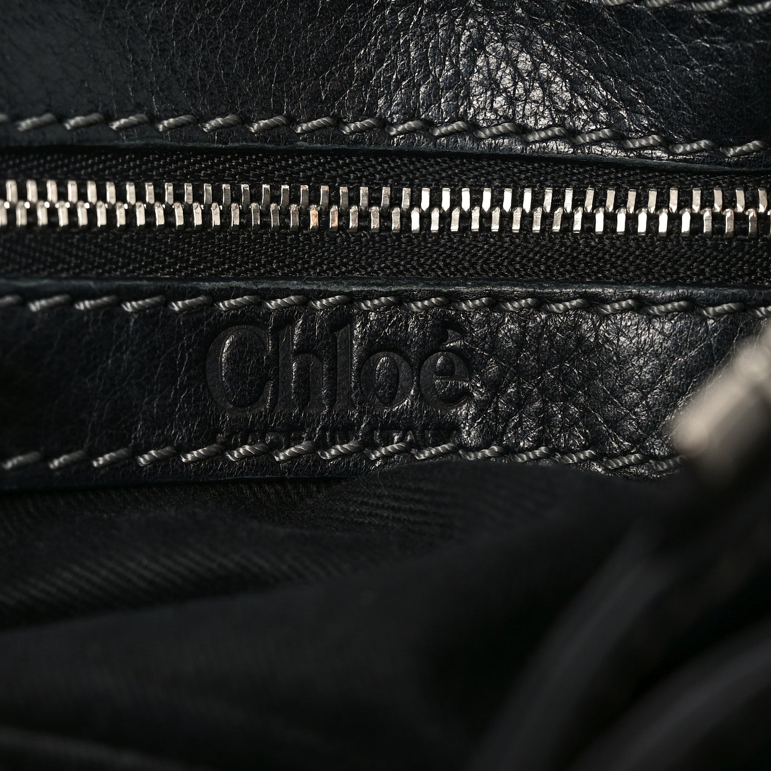 Chloe Calfskin Small Paddington Black 5 of 9