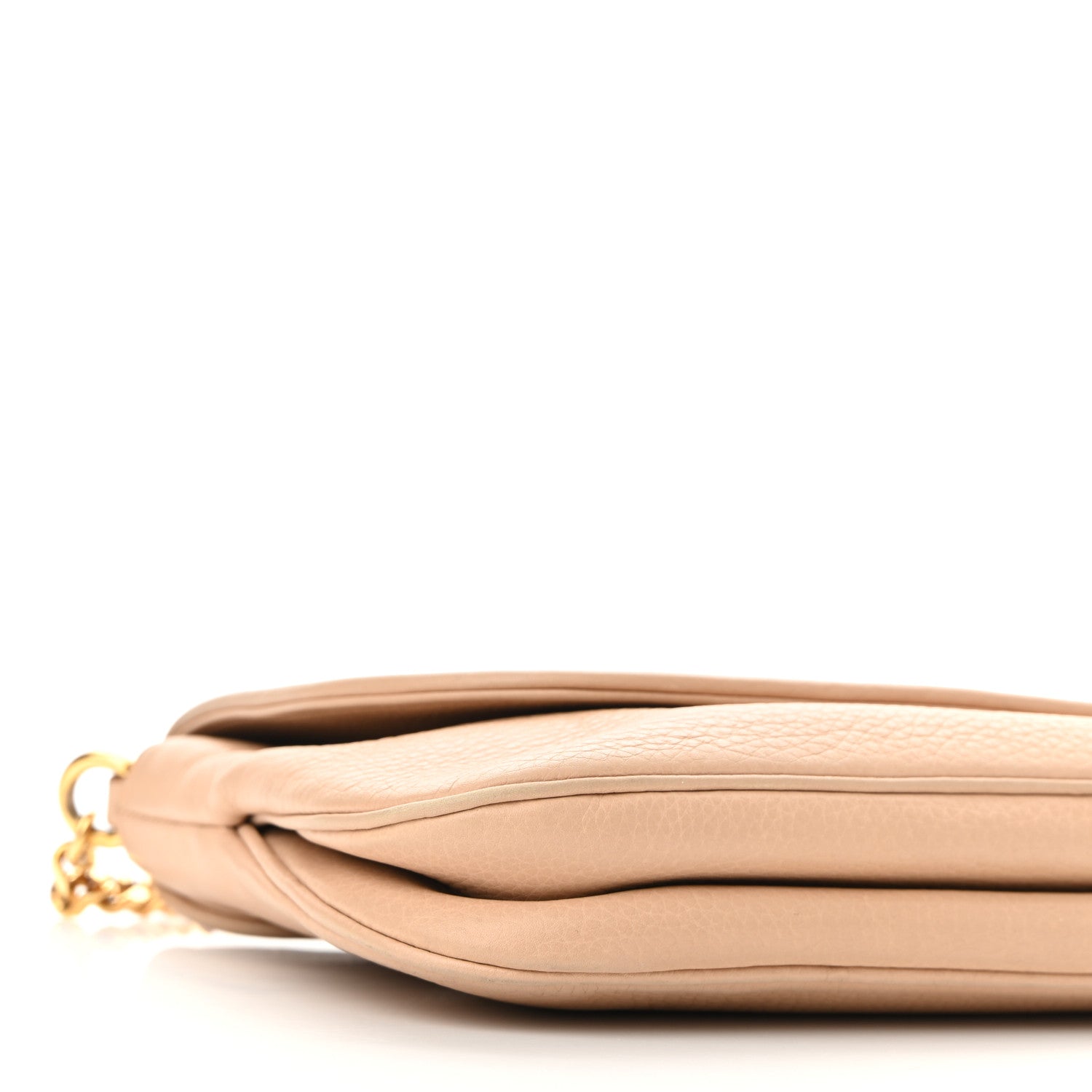 Gucci Calfskin Medium 1973 Chain Shoulder Bag Camelia 9 of 12