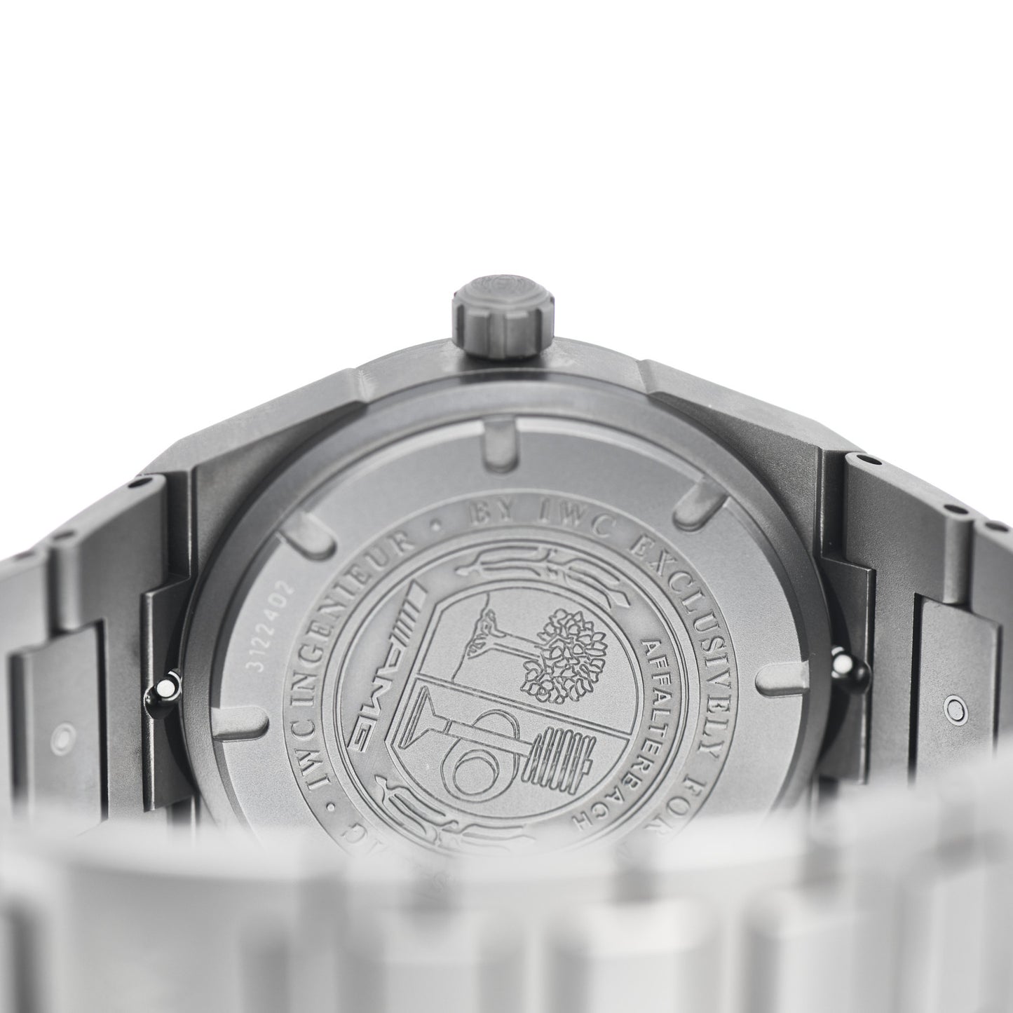 Titanium 42mm Ingenieur AMG Automatic Watch Black IW322702