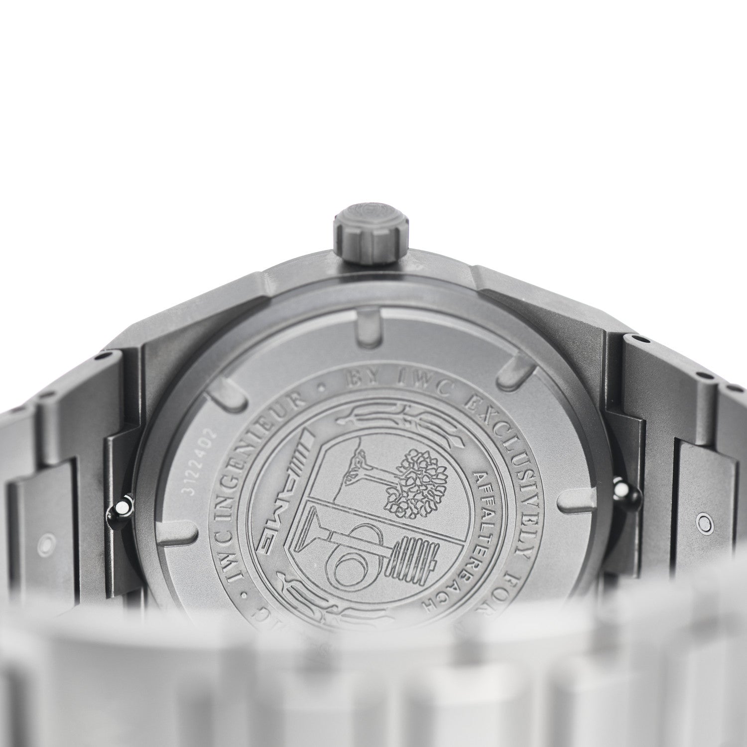 IWC Titanium 42mm Ingenieur AMG Automatic Watch Black IW322702 4 of 4