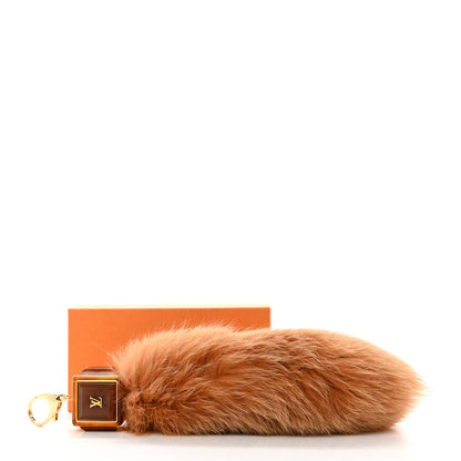 Louis Vuitton Fox Fur Foxy Key Holder Bag Charm 7 of 7
