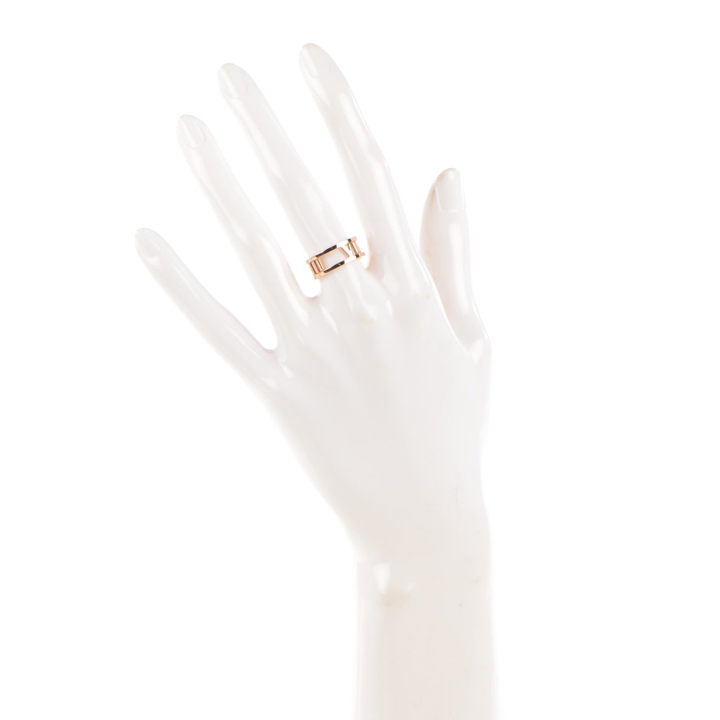 18K Rose Gold Atlas Open Ring 5.5