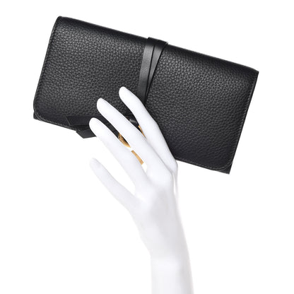 Chloe Calfskin Alphabet Long Wallet Black 2 of 9