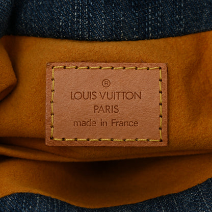 Louis Vuitton Monogram Denim Pleaty Blue 6 of 9
