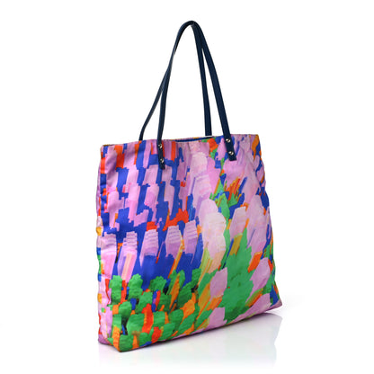 Chanel Nylon Printed CC Tote Multicolor 4 of 10