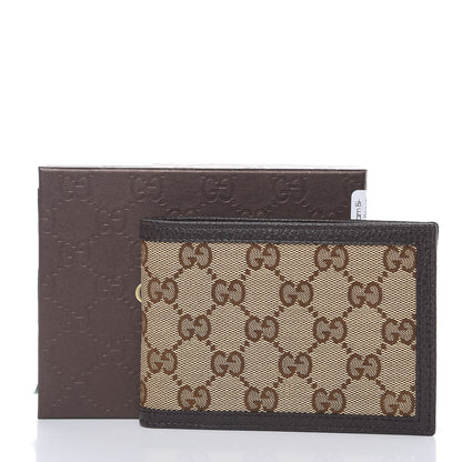 Gucci Monogram Bi-Fold Wallet Dark Brown 8 of 8