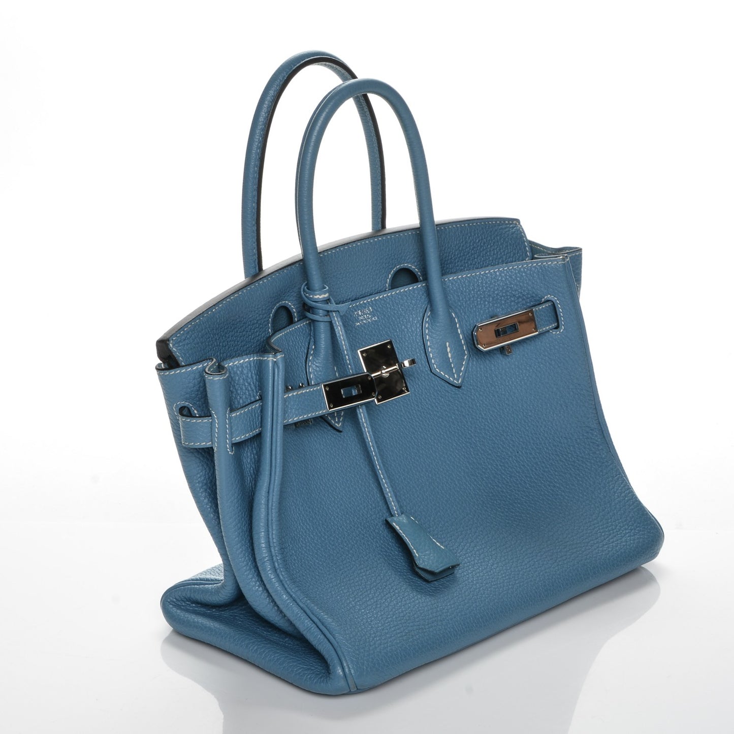 Togo Birkin 30 Blue Jean