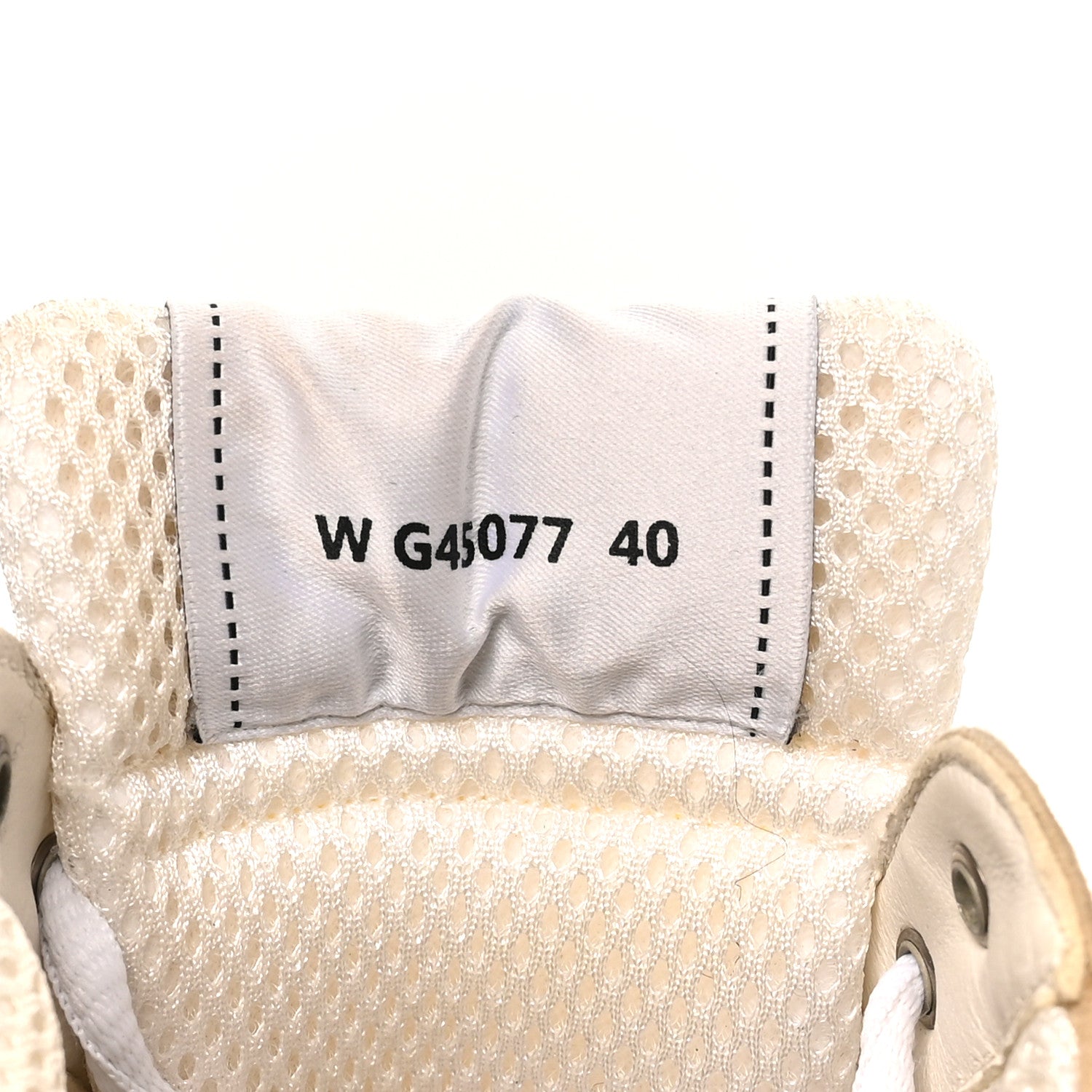 Chanel Fabric CC Womens Sneakers 40 Beige 7 of 9
