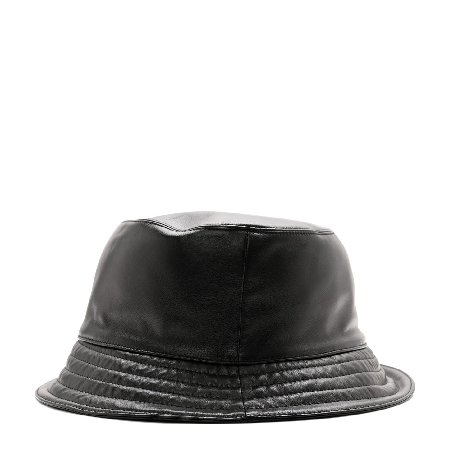 Newton Calfskin Fred Bucket Hat 59 Black