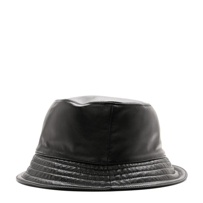 Hermes Newton Calfskin Fred Bucket Hat 59 Black 6 of 10