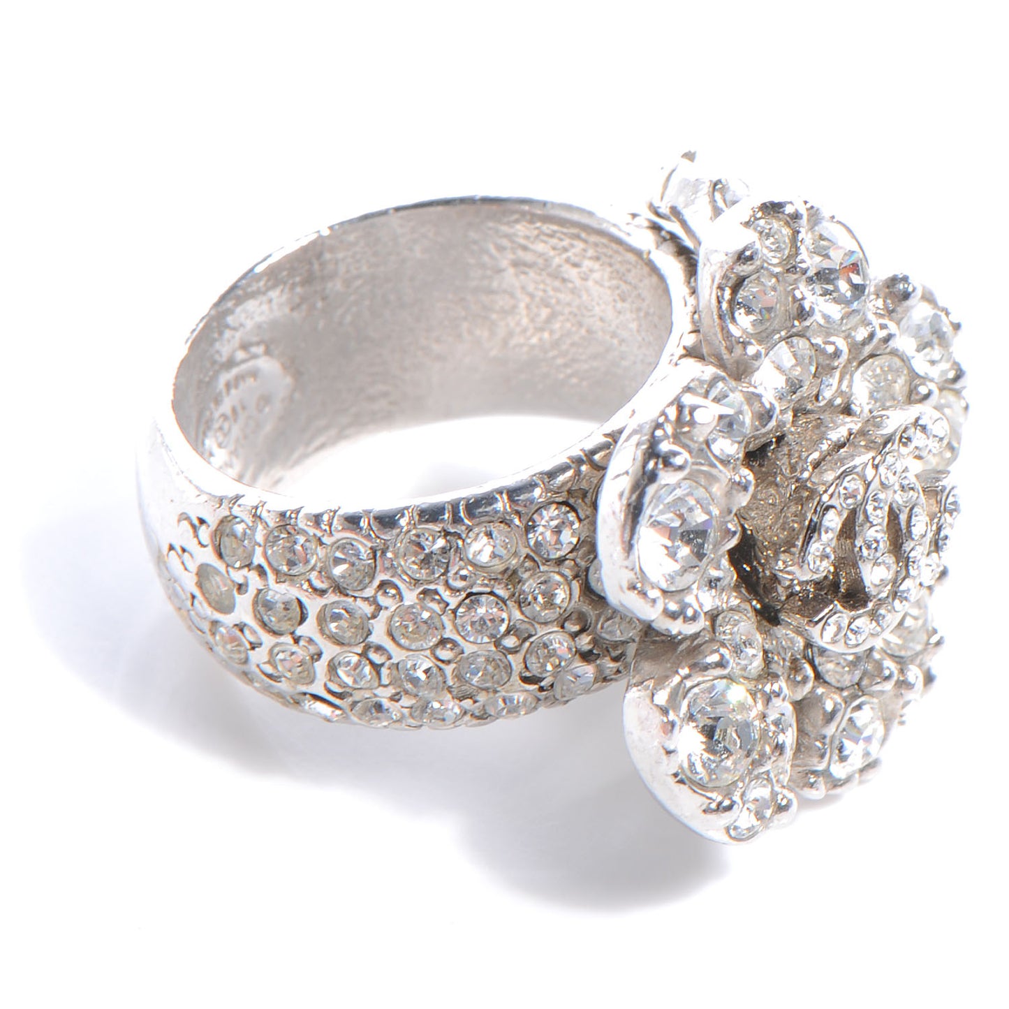 Swarovski Crystal Camellia Ring Size 7