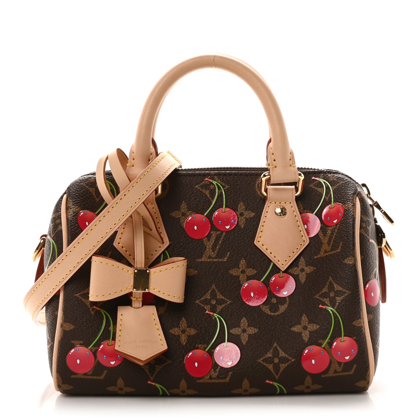 LV X TM Monogram Cerises Speedy Bandouliere 20