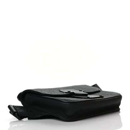 Louis Vuitton Taurillon Monogram S Lock Sling Bag Black 4 of 10