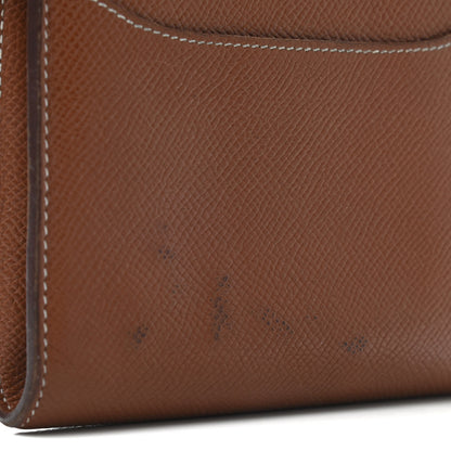 Hermes Epsom Constance Short Wallet Gold 4 of 5