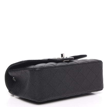 Chanel Caviar Quilted Mini Rectangular Flap Black 4 of 11