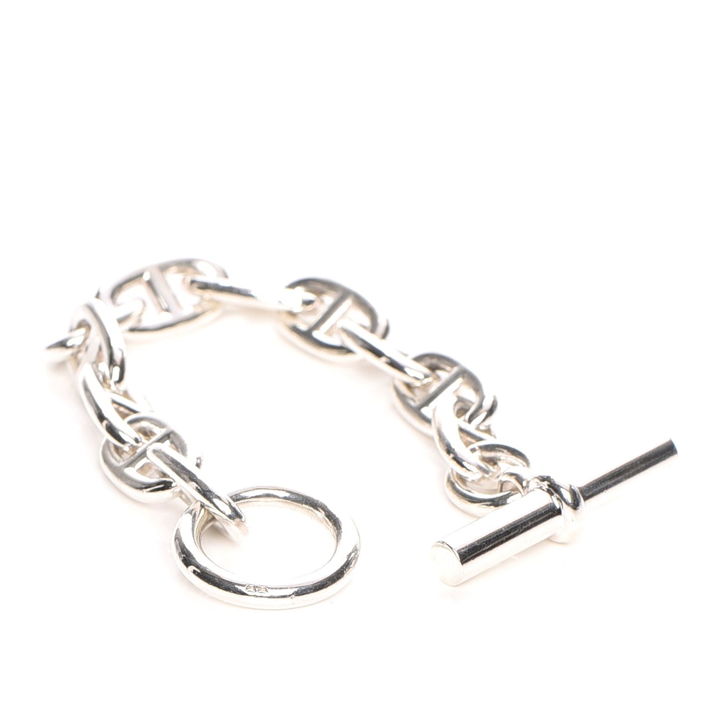 Sterling Silver TGM Chaine d'Ancre Bracelet 11