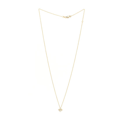 Roberto Coin 18K Yellow Gold Diamond Star Pendant Necklace 3 of 6