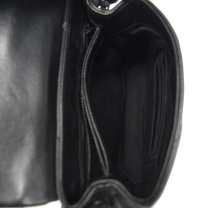 Saint Laurent Calfskin Y Quilted Monogram Toy Loulou Crossbody Bag Black 5 of 12