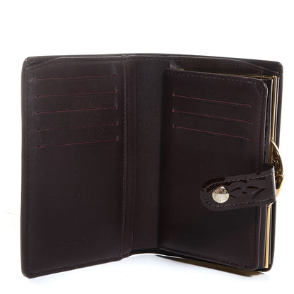 Louis Vuitton Vernis French Purse Wallet Amarante 6 of 8