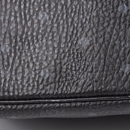MCM Visetos Medium Liz Reversible Shopper Tote Black 14 of 21
