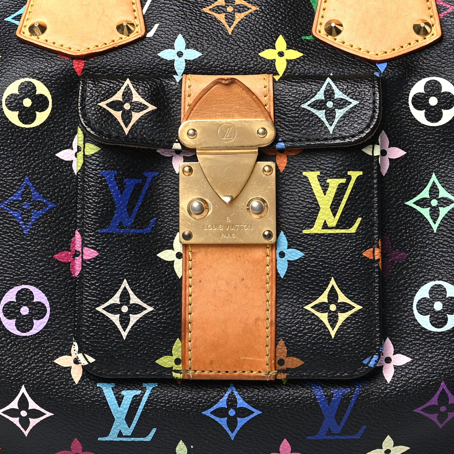 Monogram Multicolor Speedy 30 Black