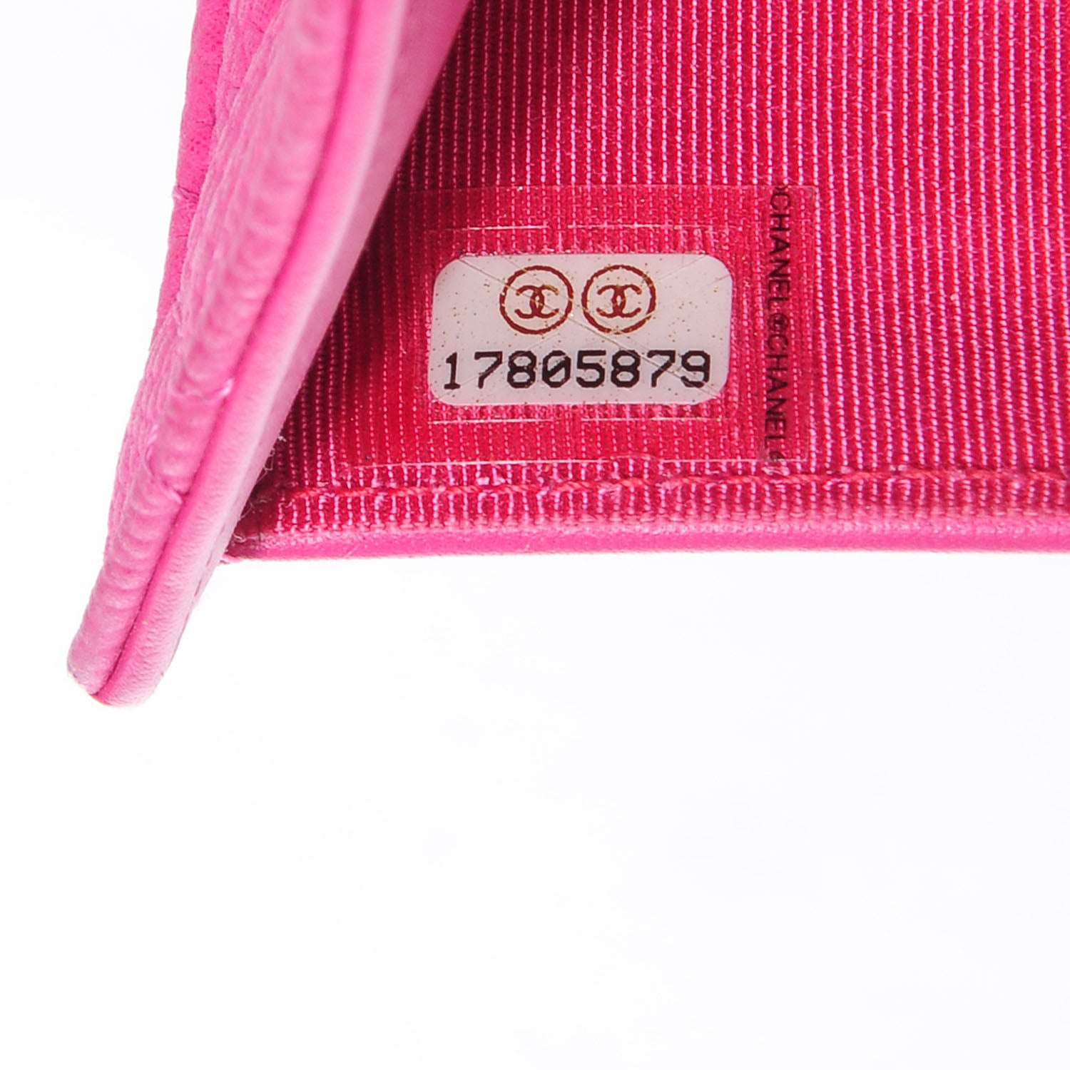 Chanel Iridescent Caviar Quilted Large Flap Wallet Pink 10 of 11