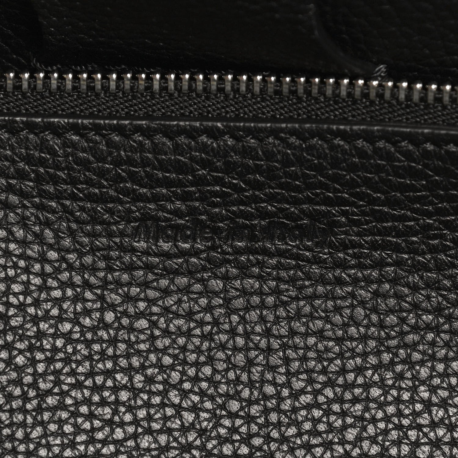 Celine Supple Grained Calfskin Small Long Strap Big Bag Black 6 of 13